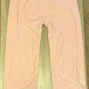Cozy Pink Lounge Pants Fuzzy
